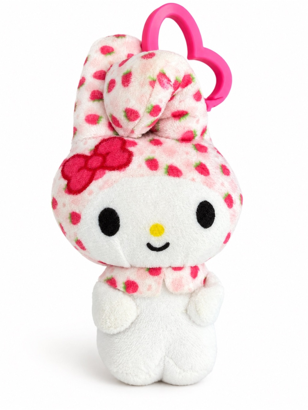 🍓 Hello Kitty & Friends Strawberry Plush Keychain – Sanrio 2024